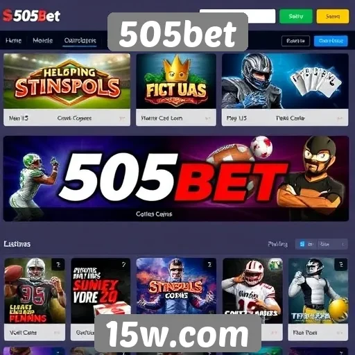 Análise da oferta de jogos no 505bet
